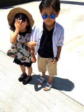 H.M.さん（キッズ・110cm）の夏コーディネート