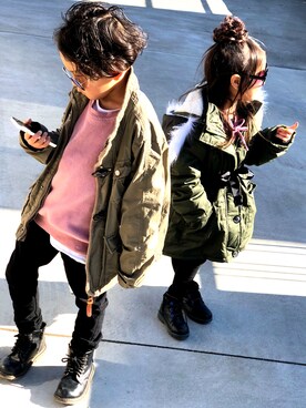 H.M.さん(キッズ・110cm)の冬コーディネート