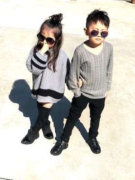 H.M.さん（キッズ・110cm）の春コーディネート