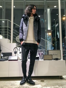 Watanabeさん（メンズ・190cm）の冬コーディネート