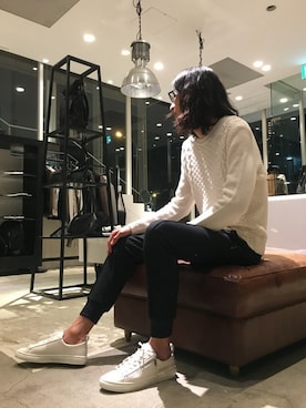 Watanabeさん（メンズ・190cm）の冬コーディネート