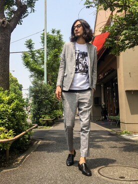 Watanabeさん（メンズ・190cm）の夏コーディネート