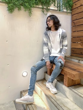Watanabeさん(メンズ・190cm)の夏コーディネート
