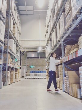 「IKEA（イケア）のアイテム（その他）」を使った、haugenzhaysさん（メンズ・173cm）の春コーディネート
