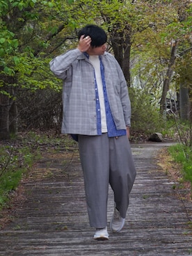 やしーさん(メンズ・180cm)の春コーディネート