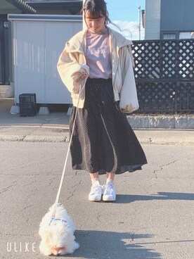 r i n さん(レディース・150cm)の春コーディネート