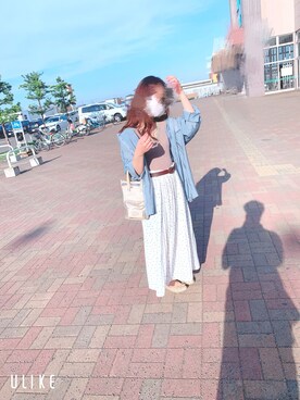 r i n さん（レディース・150cm）の春コーディネート