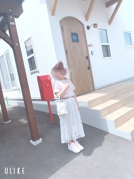 「アプレジュール」｜「アイテム（スニーカー）」を使った、r i n さん（レディース・150cm）の夏コーディネート