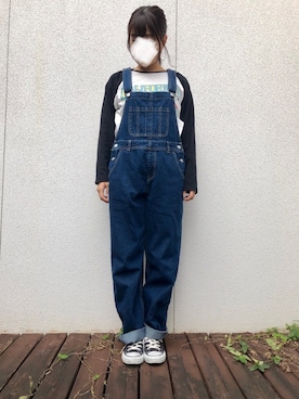 「RCWB（アールシーダブリュービー）のアイテム」を使った、はゆさん（レディース・154cm）の秋コーディネート