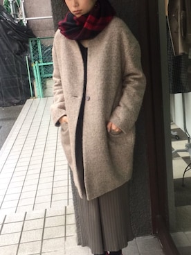 「MARLENE JOBERT（マルレーヌ　ジョベル）のアイテム」を使った、libelle more staffさん（レディース・164cm）の冬コーディネート
