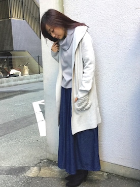 「MARLENE JOBERT（マルレーヌ　ジョベル）のアイテム」を使った、libelle more staffさん（レディース・164cm）の冬コーディネート