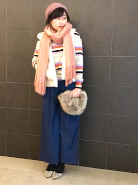 「MARLENE JOBERT（マルレーヌ　ジョベル）のアイテム」を使った、libelle more staffさん（レディース・164cm）の冬コーディネート