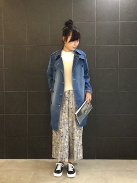 「CHARM BERRY TIC（チャームベリーチック）のアイテム」を使った、libelle more staffさん（レディース・164cm）の冬コーディネート