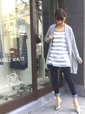 「MARBLE WALTS（マーブルワルツ）のアイテム」を使った、libelle more staffさん（レディース・164cm）の冬コーディネート