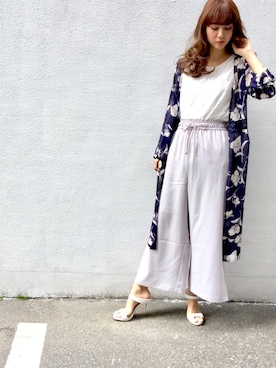 「MARLENE JOBERT（マルレーヌ　ジョベル）のアイテム」を使った、libelle more staffさん（レディース・164cm）の春コーディネート