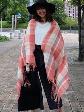 「MARBLE WALTS（マーブルワルツ）のアイテム」を使った、libelle more staffさん（レディース・164cm）の秋コーディネート