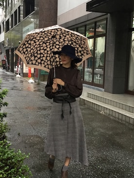 「MARBLE WALTS（マーブルワルツ）のアイテム」を使った、libelle more staffさん（レディース・164cm）の秋コーディネート