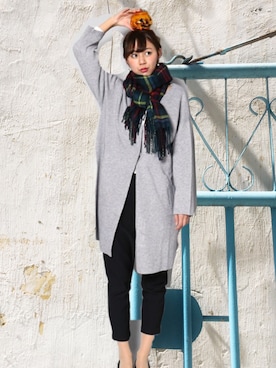 「MARBLE WALTS（マーブルワルツ）のアイテム」を使った、libelle more staffさん（レディース・164cm）の秋コーディネート