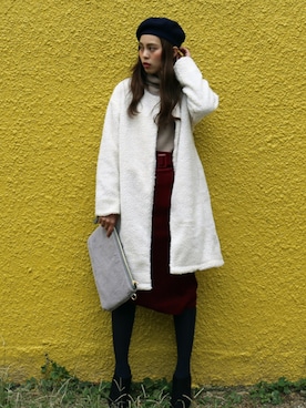 「MARLENE JOBERT（マルレーヌ　ジョベル）のアイテム」を使った、libelle more staffさん（レディース・164cm）の秋コーディネート