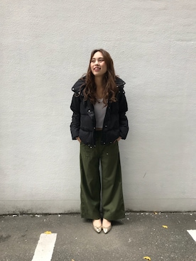 「CHARM BERRY TIC（チャームベリーチック）のアイテム」を使った、libelle more staffさん（レディース・164cm）の冬コーディネート