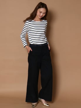 「MARBLE WALTS（マーブルワルツ）のアイテム」を使った、libelle more staffさん（レディース・164cm）の冬コーディネート