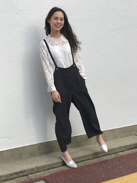 「MARBLE WALTS（マーブルワルツ）のアイテム」を使った、libelle more staffさん（レディース・164cm）の冬コーディネート