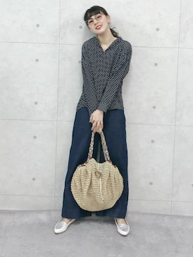 「MARLENE JOBERT（マルレーヌ　ジョベル）のアイテム」を使った、libelle more staffさん（レディース・164cm）の冬コーディネート