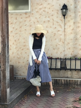 「MARBLE WALTS（マーブルワルツ）のアイテム」を使った、libelle more staffさん（レディース・164cm）の春コーディネート