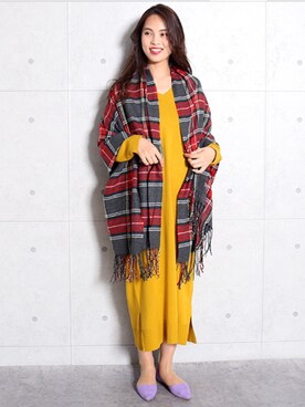「n'ee-ne（ネーネ）のアイテム」を使った、libelle more staffさん（レディース・164cm）の秋コーディネート