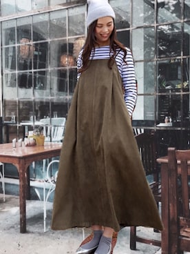 「n'ee-ne（ネーネ）のアイテム」を使った、libelle more staffさん（レディース・164cm）の秋コーディネート