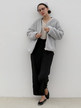 「n'ee-ne（ネーネ）のアイテム」を使った、libelle more staffさん（レディース・164cm）の秋コーディネート