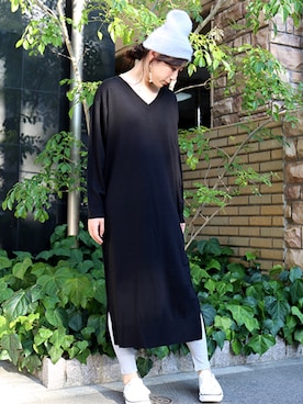 「n'ee-ne（ネーネ）のアイテム」を使った、libelle more staffさん（レディース・164cm）の秋コーディネート