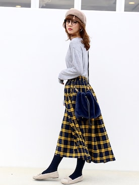 「シンプルおしゃれが好き」｜libelle more staffさん（レディース・164cm）の秋コーディネート