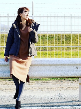 「MARBLE WALTS（マーブルワルツ）のアイテム」を使った、libelle more staffさん（レディース・164cm）の秋コーディネート