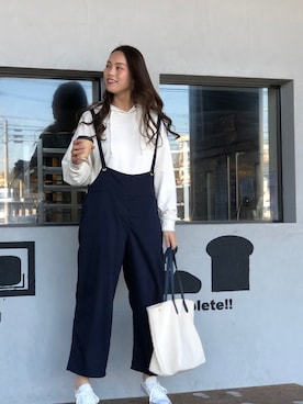 「n'ee-ne（ネーネ）のアイテム」を使った、libelle more staffさん（レディース・164cm）の冬コーディネート