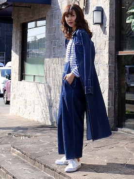 「n'ee-ne（ネーネ）のアイテム」を使った、libelle more staffさん（レディース・164cm）の春コーディネート