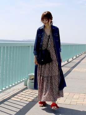 「n'ee-ne（ネーネ）のアイテム」を使った、libelle more staffさん（レディース・164cm）の春コーディネート