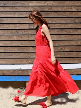 「n'ee-ne（ネーネ）のアイテム」を使った、libelle more staffさん（レディース・164cm）の春コーディネート