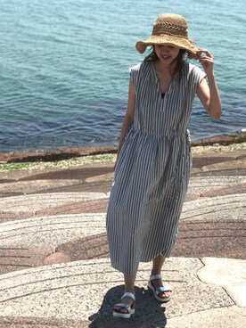 「n'ee-ne（ネーネ）のアイテム」を使った、libelle more staffさん（レディース・164cm）の春コーディネート