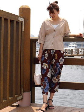 libelle more staffさん（レディース・165cm）の夏コーディネート