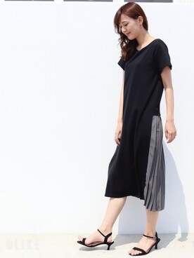 「n'ee-ne（ネーネ）のアイテム」を使った、libelle more staffさん（レディース・165cm）の夏コーディネート