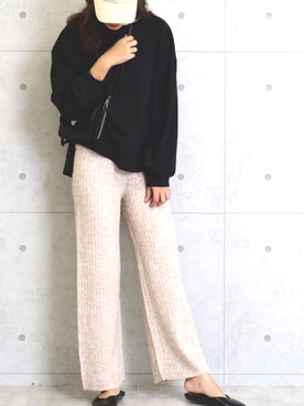 「n'ee-ne（ネーネ）のアイテム」を使った、libelle more staffさん（レディース・164cm）の秋コーディネート