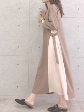 「n'ee-ne（ネーネ）のアイテム」を使った、libelle more staffさん（レディース・164cm）の秋コーディネート