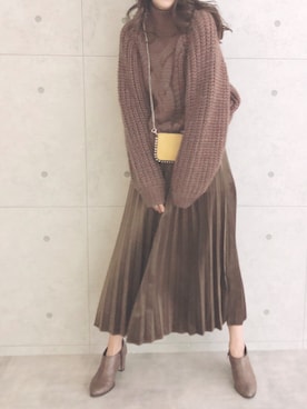 「n'ee-ne（ネーネ）のアイテム」を使った、libelle more staffさん（レディース・164cm）の秋コーディネート