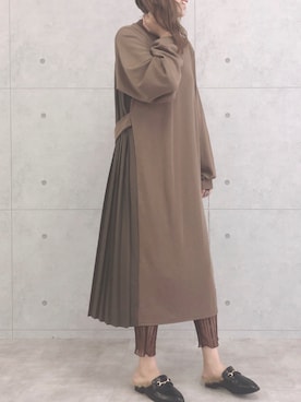 「n'ee-ne（ネーネ）のアイテム」を使った、libelle more staffさん（レディース・164cm）の秋コーディネート