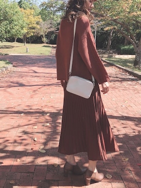 「n'ee-ne（ネーネ）のアイテム」を使った、libelle more staffさん（レディース・164cm）の秋コーディネート