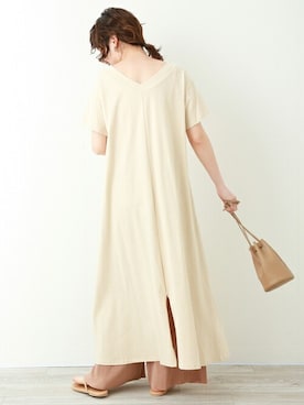 「n'ee-ne（ネーネ）のアイテム」を使った、libelle more staffさん（レディース・161cm）の夏コーディネート