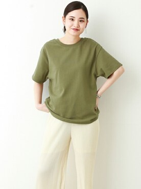 「シンプルおしゃれが好き」｜libelle more staffさん（レディース・161cm）の夏コーディネート