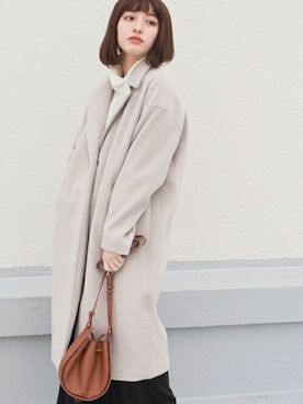 「n'ee-ne（ネーネ）のアイテム」を使った、libelle more staffさん（レディース・160cm）の冬コーディネート