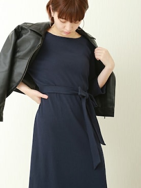 「n'ee-ne（ネーネ）のアイテム」を使った、libelle more staffさん（レディース・160cm）の冬コーディネート